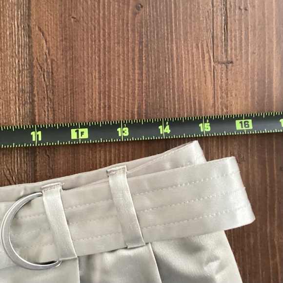 Maeve by Anthropologie Champagne Satin Jogger Pants - Picture 8 of 13